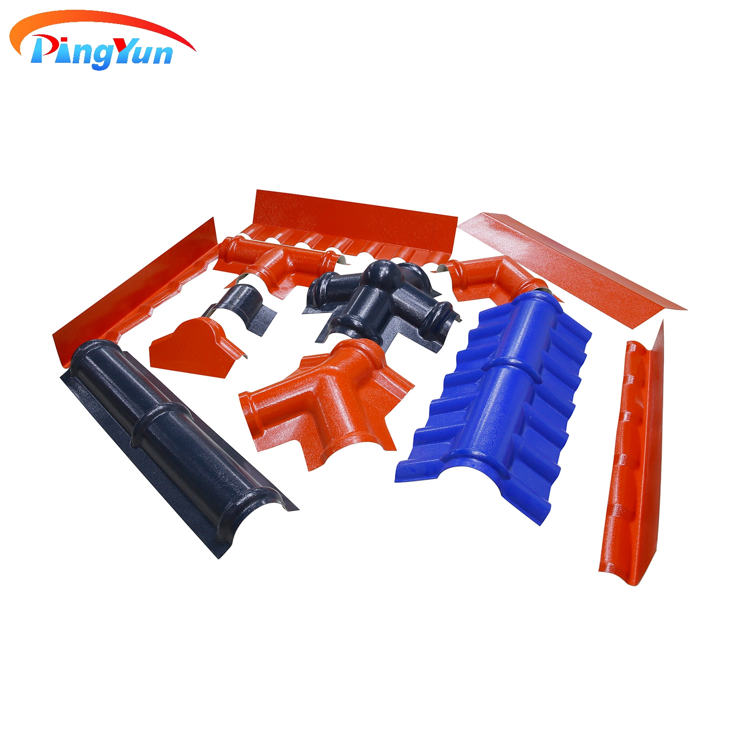 India Spanish synthetic resin asa upvc plastic roof tile for house pvc roof sheet for residence