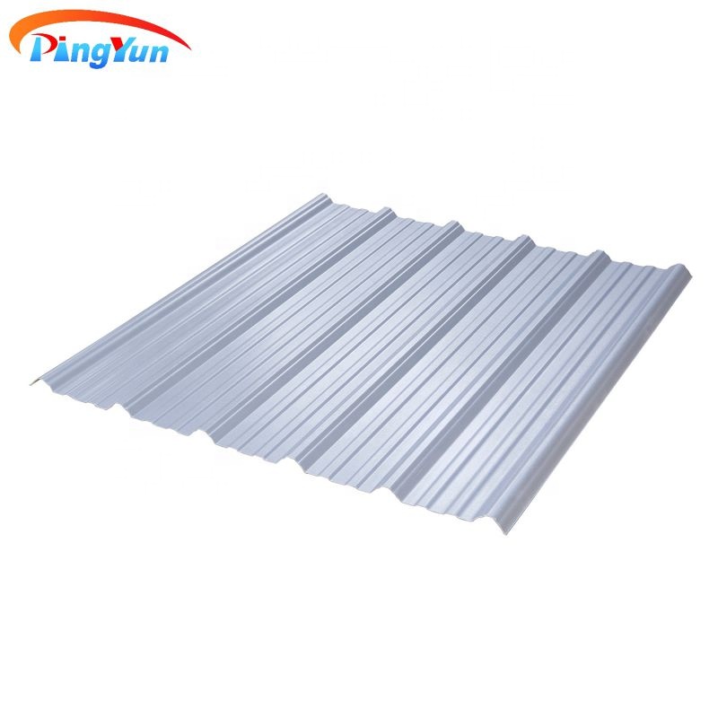 High Wave Heat Insulation Anti-corrosive Roof Tiles Trapezoidal Corrugated Roof Tiles Teja De PVC Roof Sheet 