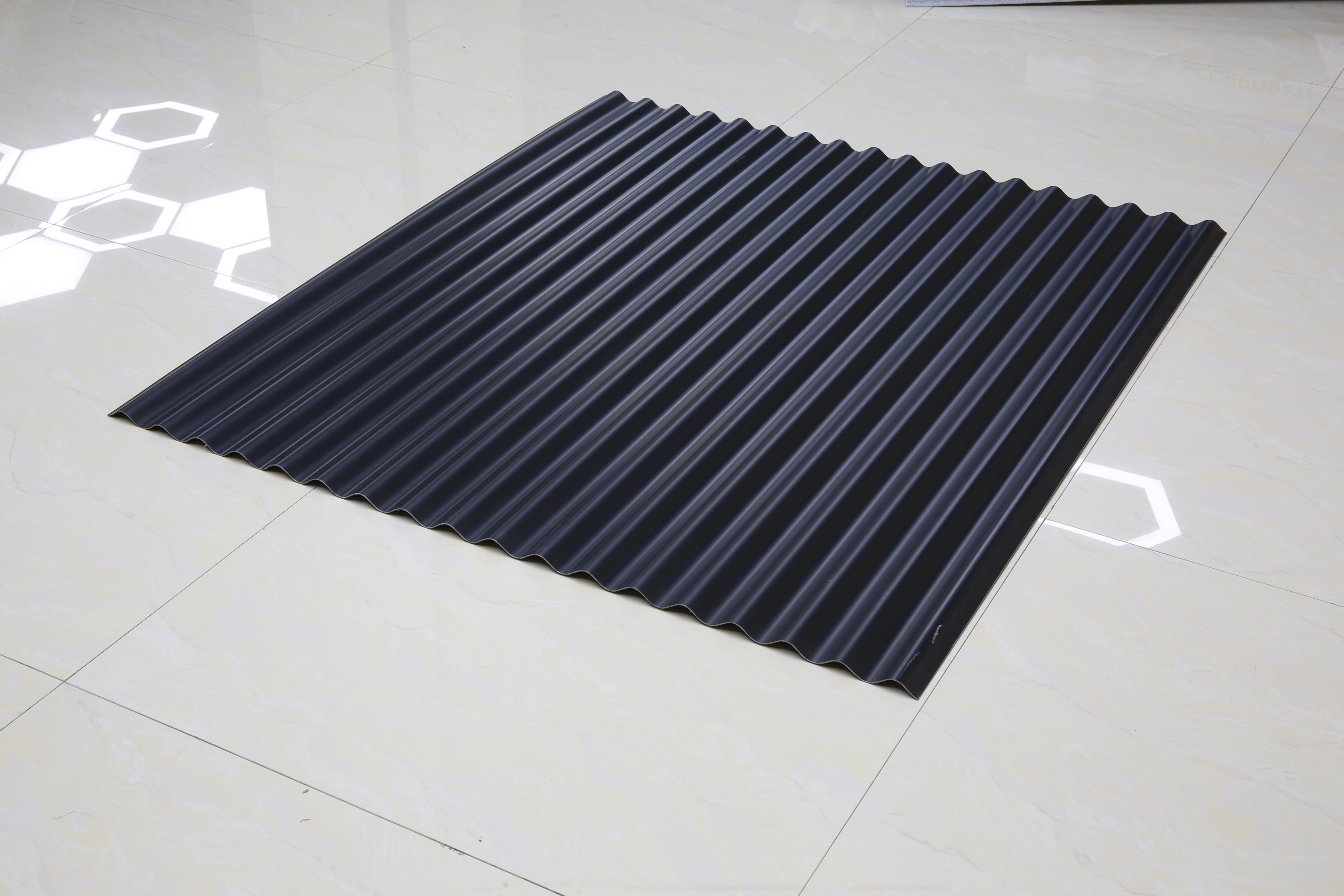 Hot sale good sound proof wave pvc plastic roof tile asa upvc roof sheet for wall cladding