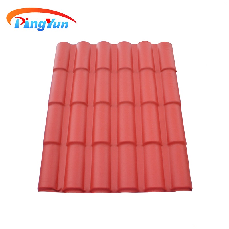 Pavillion Orange Lightweight PVC Roof Tile