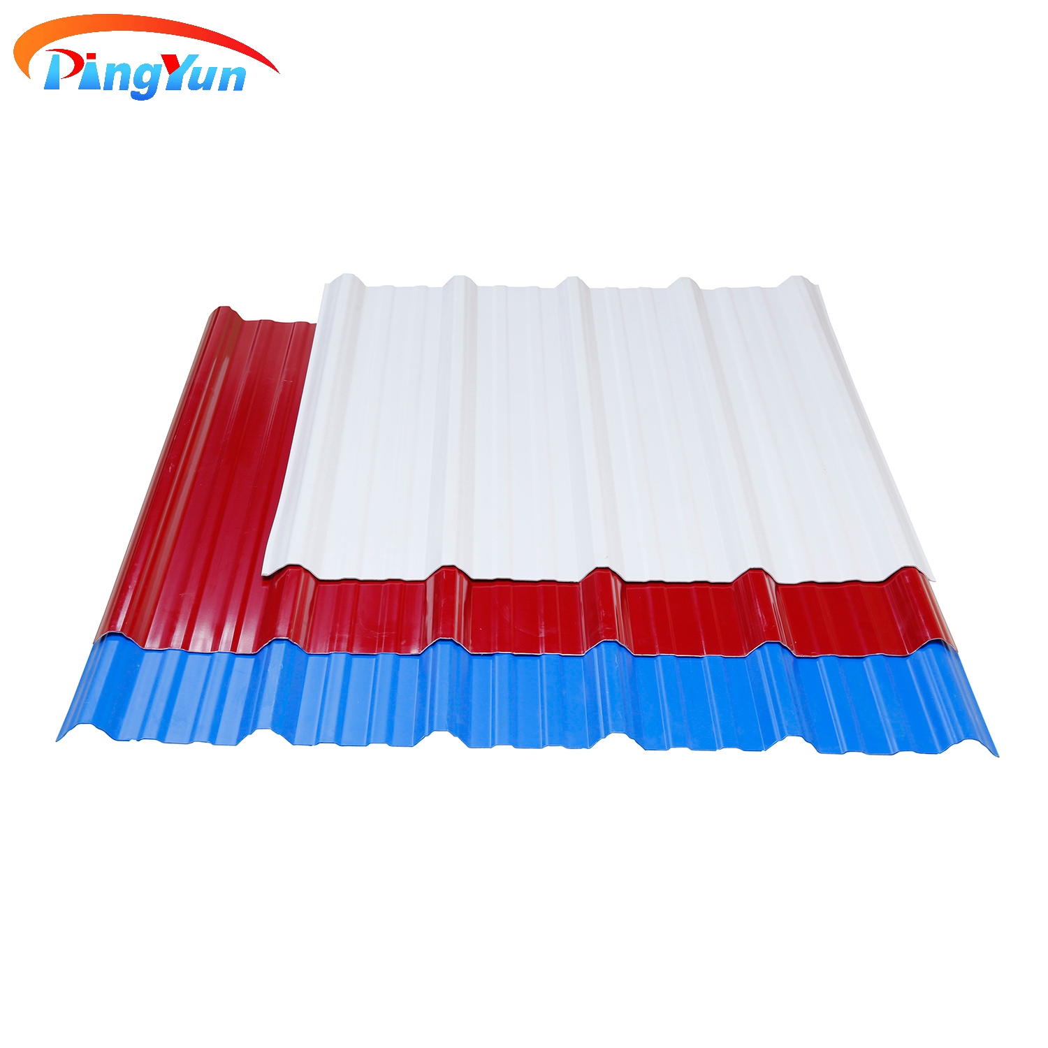 UPVC construction materials roof tiles PVC roofing tile for wall cladding