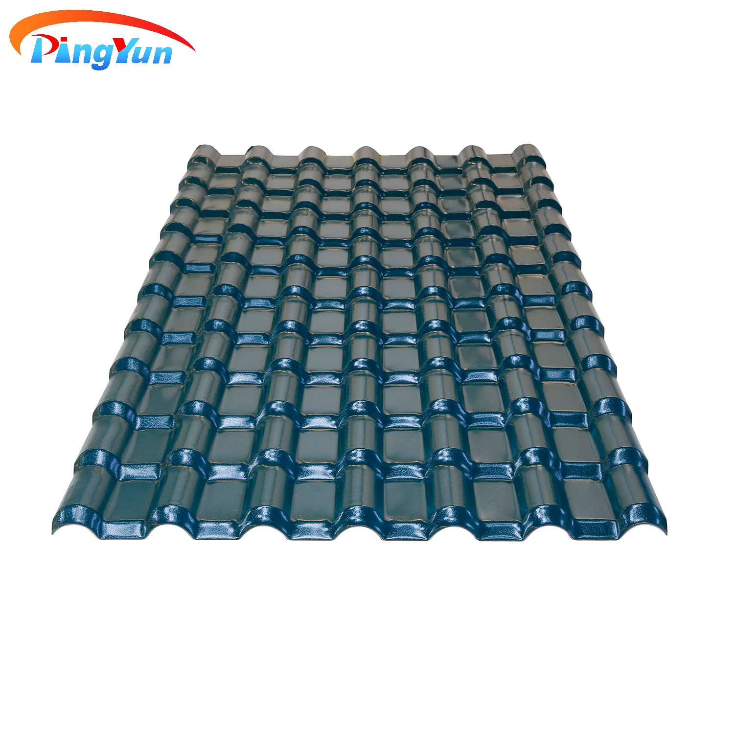 Hot sell high quality ASA Spanish style synthetic resin roof tile for housetop